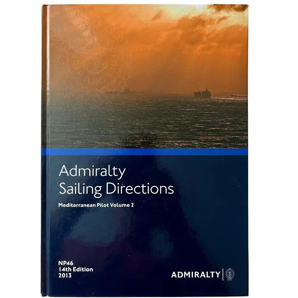 Admiralty Sailing Directions NP46 14th Edition 2013 Mediterranean Pilot Vol 2